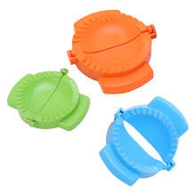 Juego de 3 moldes para dumplings - Plástico, 127 g / 4.5 oz