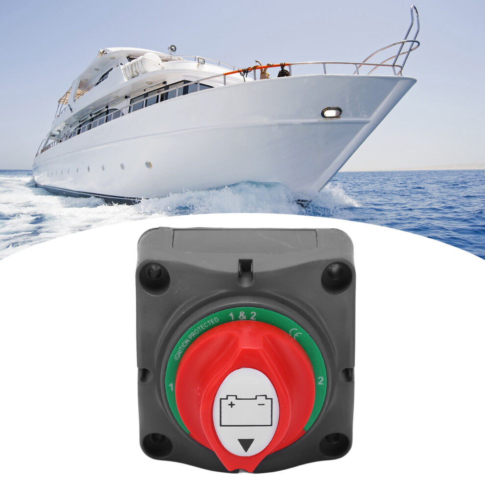 High Current Battery Switch 12Â48V Battery Master Disconnect Switch Isolator For Marine Boat Yacht 9331321685401