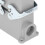 HDC-HE-010-4-PG16 16A 500V Aluminio rectangular 9