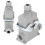 HDC-HE-010-4-PG16 16A 500V Aluminio rectangular 16