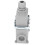 HDC-HE-010-4-PG16 16A 500V Aluminio rectangular 4