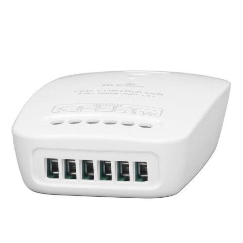 Controlador LED DC 9V-24V Bluetooth Mesh RGB CCT 2 en 1 2