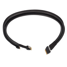 Mini SAS Kabel 24 Gbps SATA/ATA 0,5 m SFF-8654 8I zu 2x SFF-8654 4I