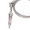 WRNT sonda roscada tipo K sensor de temperatura 0-800C 2000mm 8