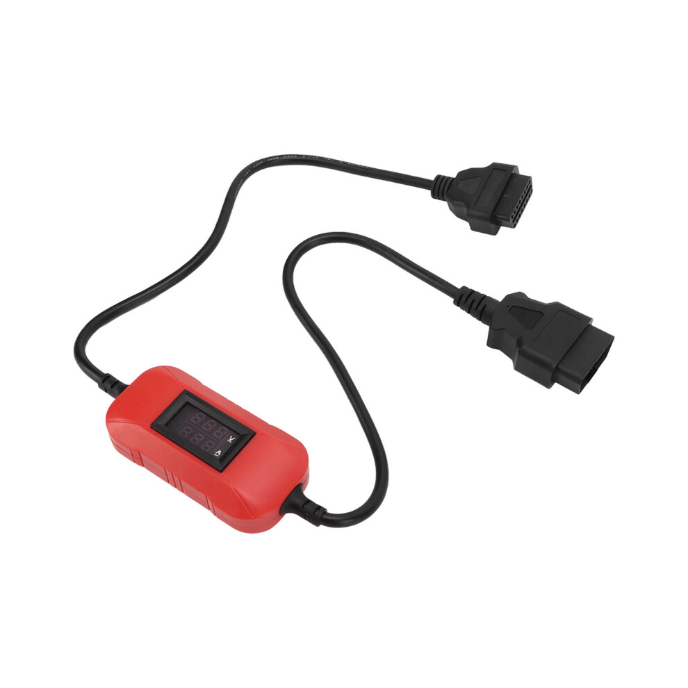 12Â24V Obd2 Scanner Adapter Cable Fit X431 Easydiag 2.0/3.0 Golo Abs Heat Resistant For Heavy Duty Trucks Dieselred 3781321688432