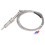 WRNT sonda roscada tipo K sensor de temperatura 0-800C 2000mm 13