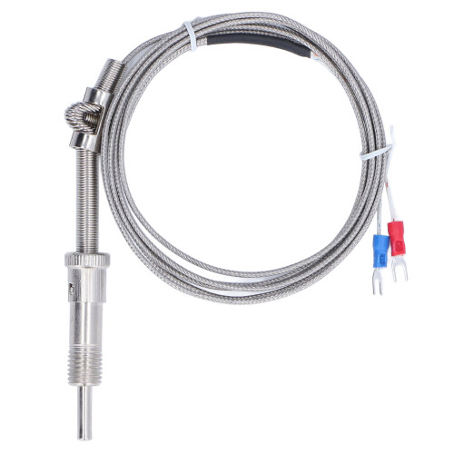 WRNT sonda roscada tipo K sensor de temperatura 0-800C 2000mm 1