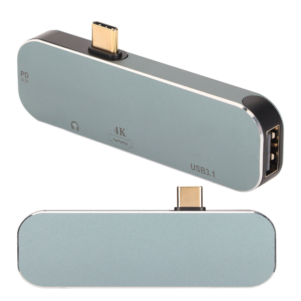 Type C Hub Pd Charging Port Hot Plug Function 4K 60Hz 10Gbps Aluminum Alloy Usb C Hub For Android For Win For Os X 9461321687256
