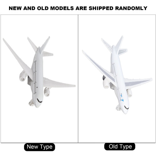 Aeroplano giocattolo 777 in lega Pull-Back bianco 30mAh 2