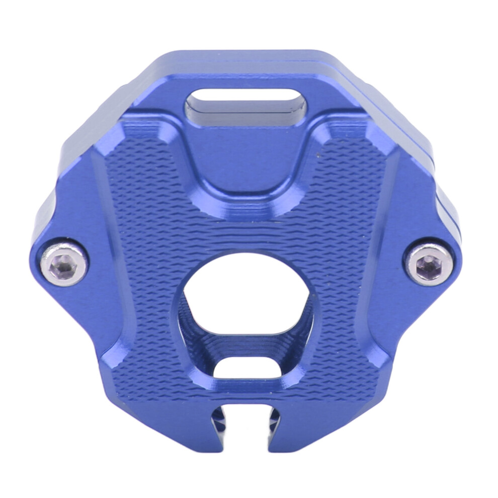 Motorcycle Key Shell Cnc Metal Solid Stylish Perfect Fit Replacement For Cb650r Cbr650r 2020+( ) Blue 7631321690040