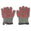 Guantes de aramida silicona algodón 30cm 500 térmicos 15