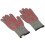 Guantes de aramida silicona algodón 30cm 500 térmicos 4