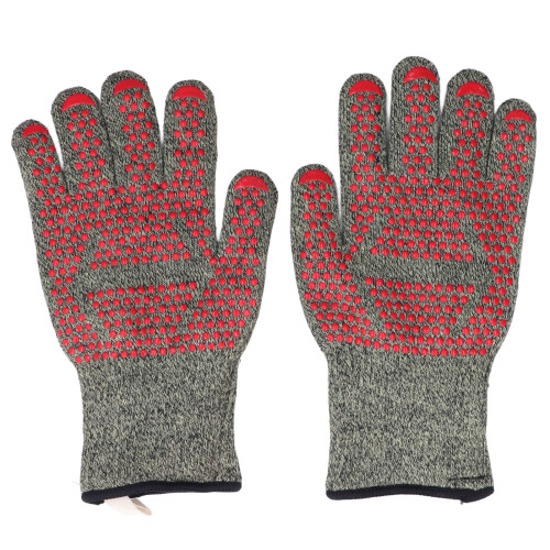 Guantes de aramida silicona algodón 30cm 500 térmicos 1