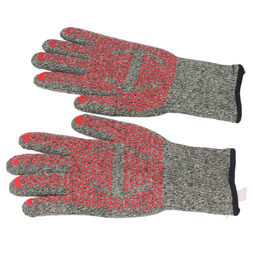 Guantes de aramida silicona algodón 30cm 500 térmicos 2