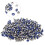 500 pezzi di occhielli - Blu scuro, 4,5x9x5 mm 3