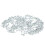 500 piezas de ojal de hierro blanco 4.5x9x5 mm 11