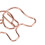 20 pièces de clips en forme d'éléphant en or rose 3.5x3.3cm 5