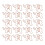 20 pièces de clips en forme d'éléphant en or rose 3.5x3.3cm 2