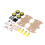 Smart Car Chassis Driving Wheel Motor Screw Nut Accessory Set Kit for DIY Replacement 16