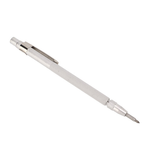 Scribe en carbure de tungstène – 1 pièce, 13,6 cm, argent 2