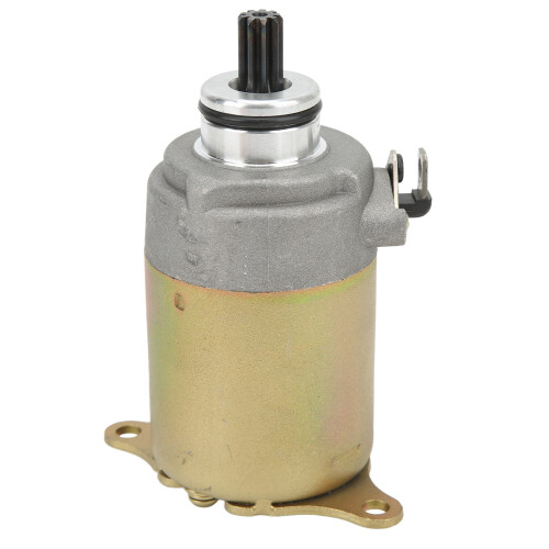 Motor de arranque metálico de 9 dientes para GY6-125/150/157CC 2