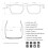 Lunettes intelligentes 95mAh BT5.0 Étanches Open-Ear 11
