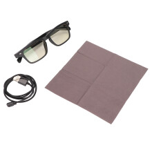 Lunettes intelligentes 95mAh BT5.0 Ătanches Open-Ear