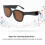 Gafas Bluetooth marrones inteligentes 140mAh talla única 4