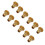 Rivetti cavi in ottone 500 pezzi 1,5x3x2,5 mm per borse 7