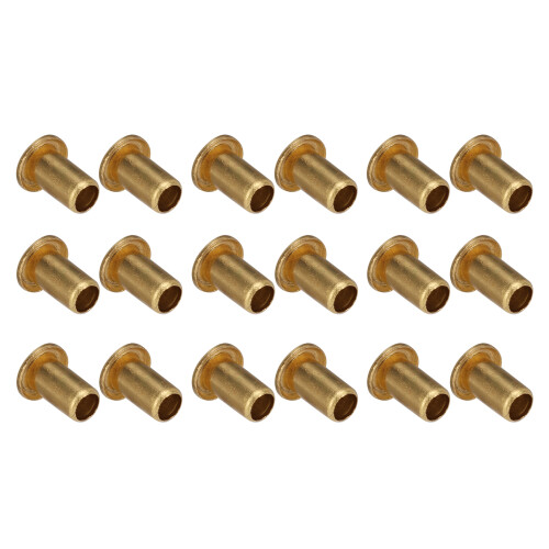 Rivetto cavo in ottone, 500 pezzi, 1,7  3,5  2,8 mm 2