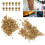 Rivetto cavo in ottone, 500 pezzi, 1,7  3,5  2,8 mm 15