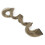 5 pezzi di extension per capelli con clip grigio-verde 55 cm 7