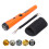 Detector de metales 360 Modelo 6F22, 9V, 23 cm, naranja 5