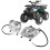 Paire de phares avant ATV 12V, Gauche+Droite, ABS+PC 16