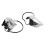 Paire de phares avant ATV 12V, Gauche+Droite, ABS+PC 15