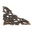 20Pcs Corner Protector Zinc Alloy Classical Retro Elegance Exquisite Comfortable Corner Cabinet Protection 6
