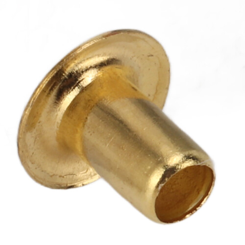 Rivetti cave in ottone 4.8x2.3x4.5mm confezione da 500 pezzi 2