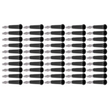 50 fiches banane lanterne modèle 10010 4 mm noir