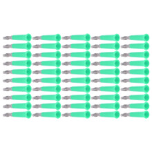 50 piezas de conector banana tipo linterna de 4 mm verde, Modelo 10010