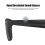 Gafas de sol Bluetooth semiabiertas 140mAh Verde 8