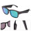 Gafas de sol Bluetooth semiabiertas 140mAh Verde 14