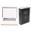 Diversion Book Safe 25,0 oz Ferro/Carta, 2 chiavi 12
