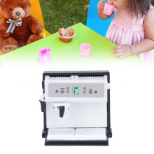 Cafetière miniature en alliage, jouet pour maison de poupées à l'échelle 1:12