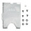 Hard Disk Drive Mounting Bracket Replacement Metal Hard Drive Caddy for PS4 Slim Console 8