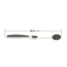 2 pezzi di pulitore per lingua con aspirazione 2263 cm Bianco/Blu 45 g