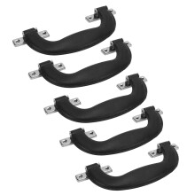 5 piezas de asas para maletas negras vintage 150x53x47mm