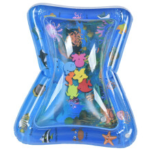 Tapete de juego acuático de PVC 70x50/66x46 cm Azul 1-3 años