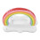 Porta bebidas inflable de nube arcoíris 95x65x65cm 14