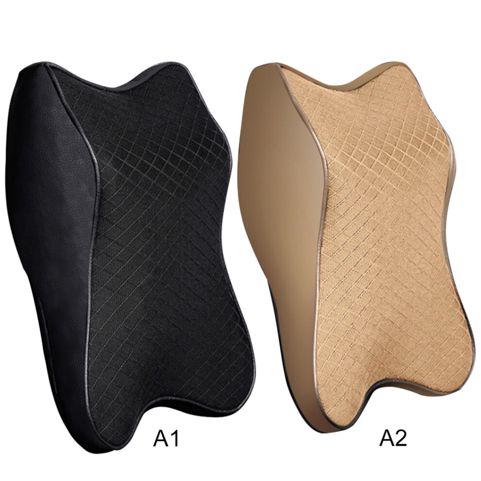 Car Seat Headrest Neck Rest Cushion Memory Foam Neck Pillow With Breathable Removable Cover For Driver Passenger Seat 5041321697222