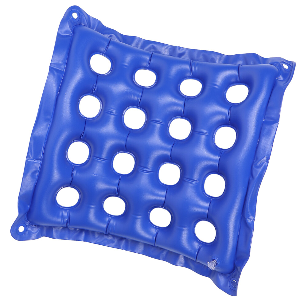 Blue Inflatable Seat Cushion 16 Holes Professional Inflatable Wheelchair Cushions For Seat